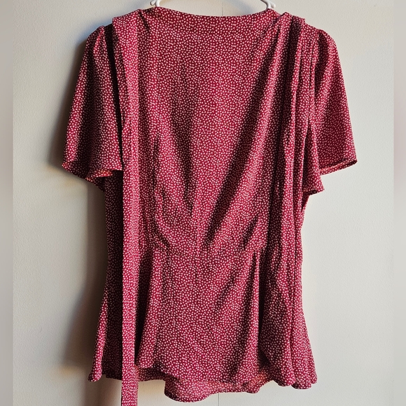 NWT Loft Wrap Blouse in Women's M - Picture 10 of 14